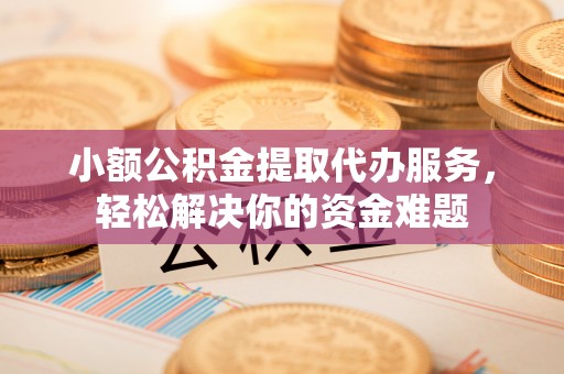当阳小额公积金提取代办服务，轻松解决你的资金难题