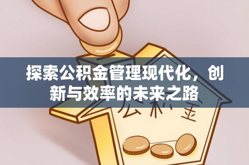 当阳探索公积金管理现代化，创新与效率的未来之路