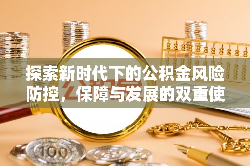 当阳探索新时代下的公积金风险防控，保障与发展的双重使命