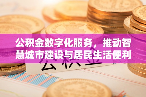 当阳公积金数字化服务，推动智慧城市建设与居民生活便利化
