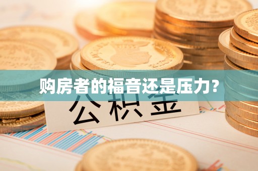 当阳购房者的福音还是压力？