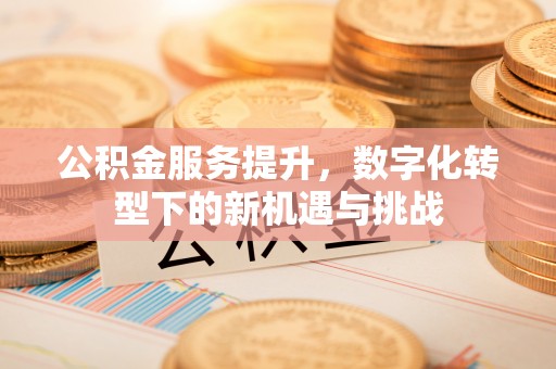 当阳公积金服务提升，数字化转型下的新机遇与挑战