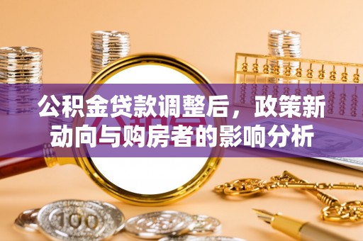 当阳公积金贷款调整后，政策新动向与购房者的影响分析