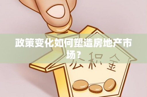 当阳政策变化如何塑造房地产市场？