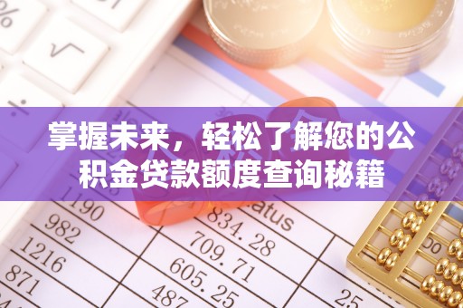 当阳掌握未来，轻松了解您的公积金贷款额度查询秘籍
