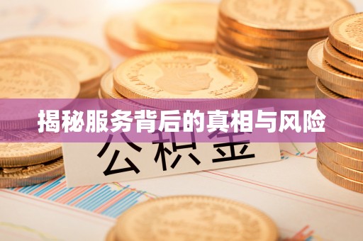 当阳揭秘服务背后的真相与风险