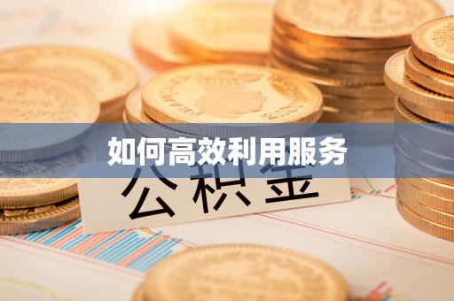 当阳如何高效利用服务
