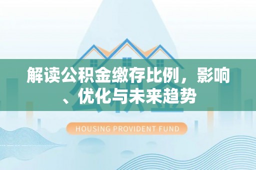 当阳解读公积金缴存比例，影响、优化与未来趋势