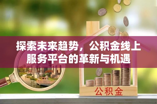 当阳探索未来趋势，公积金线上服务平台的革新与机遇