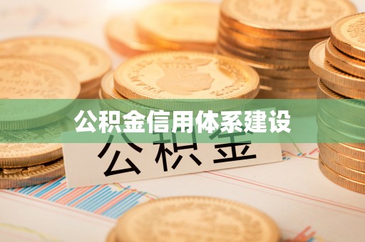 当阳公积金信用体系建设