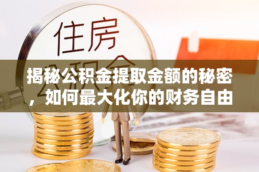 当阳揭秘公积金提取金额的秘密，如何最大化你的财务自由