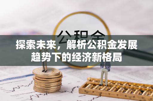 当阳探索未来，解析公积金发展趋势下的经济新格局