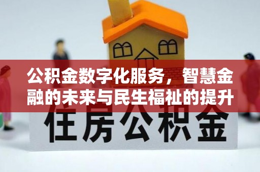 当阳公积金数字化服务，智慧金融的未来与民生福祉的提升