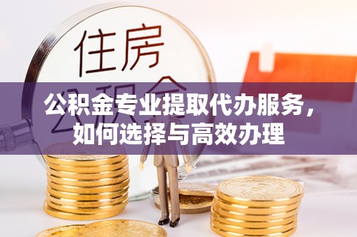 当阳公积金专业提取代办服务，如何选择与高效办理