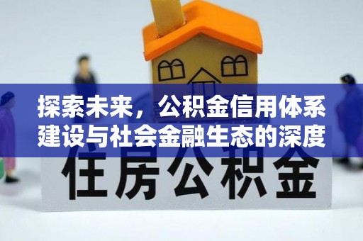 当阳探索未来，公积金信用体系建设与社会金融生态的深度融合