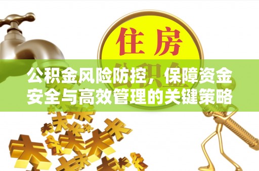 当阳公积金风险防控，保障资金安全与高效管理的关键策略