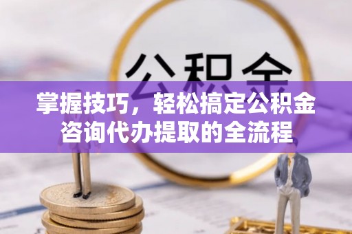 当阳掌握技巧，轻松搞定公积金咨询代办提取的全流程
