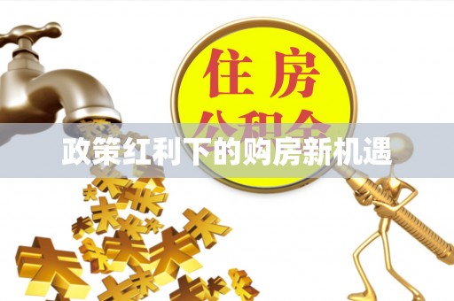 当阳政策红利下的购房新机遇